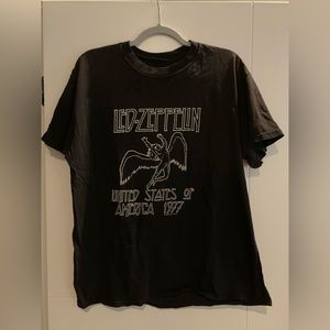 Vintage led zeppelin band tee shirt